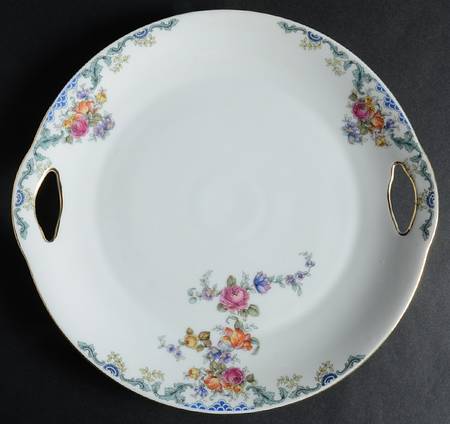 Franklin Handled Cake Plate