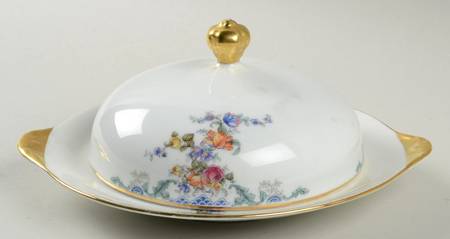 Franklin Round Covered Butter