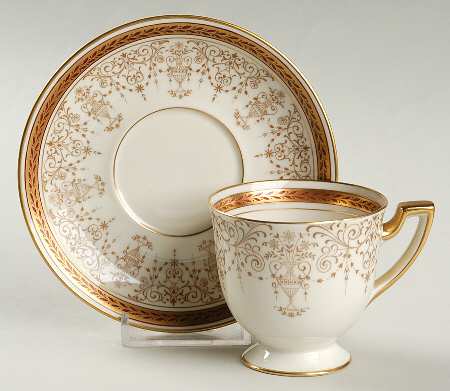 The Lady Hamilton Footed Demitasse Cup & Saucer Set