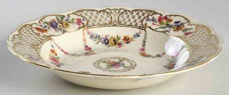 Marie Antoinette Rim Soup Bowl