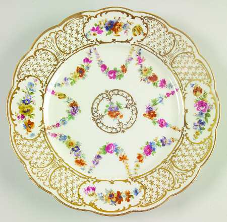 Marie Antoinette Salad Plate