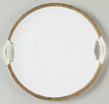 ROB145 Handled Cake Plate
