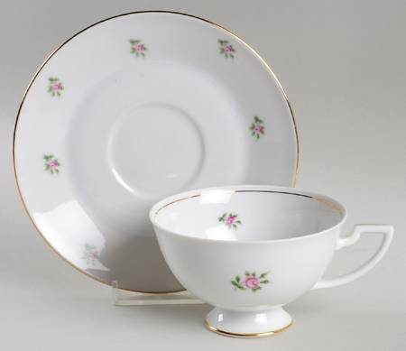 ROB23 Footed Cup & Saucer Set