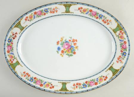 Mentone 16" Oval Serving Platter