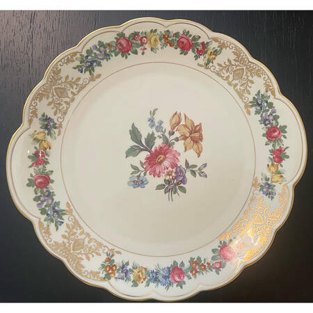 ROB66 Handled Cake Plate