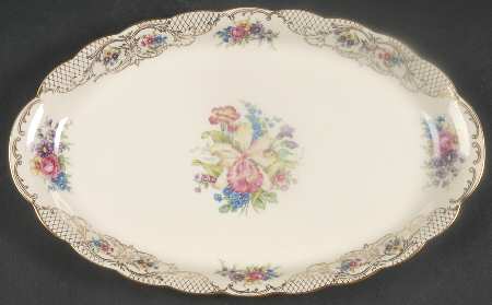 The Rosalie 11" Oval Serving Platter