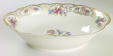 The Rosalie 9" Oval Vegetable Bowl