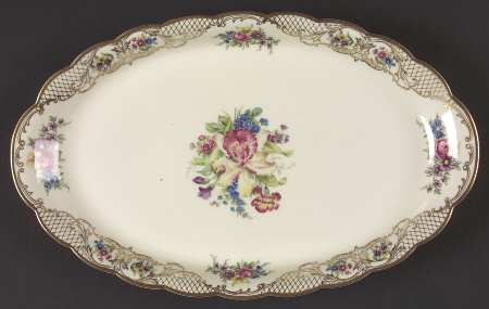 The Rosalie 12" Oval Serving Platter