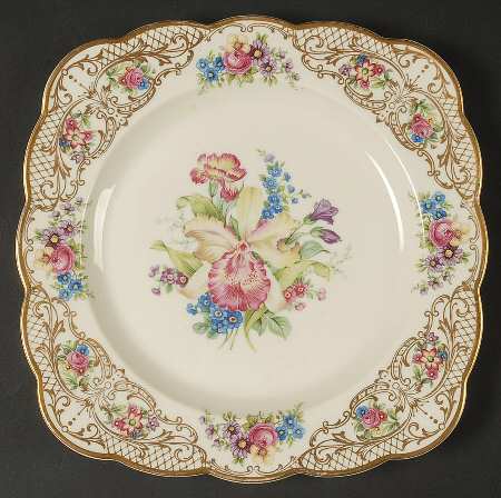 The Rosalie Square Luncheon Plate