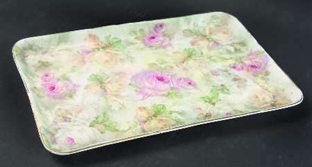 Rose Tapestry Dresser Tray