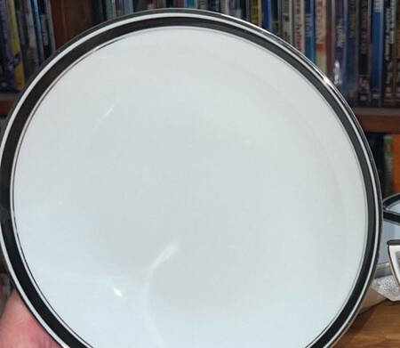 Sable Lady Salad Plate
