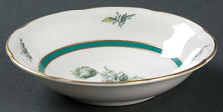 Teal Tulip Fruit/Dessert (Sauce) Bowl