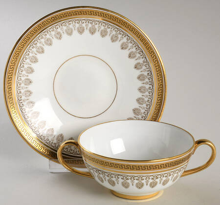 H1640 Footed Bouillon Cup & Saucer