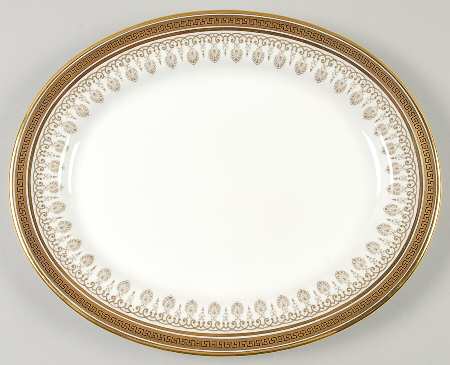 H1640 10" Oval Serving Platter