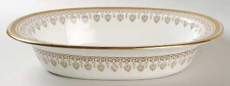 H1640 9" Oval Vegetable Bowl