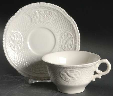 Aviary Flat Cup & Saucer Set