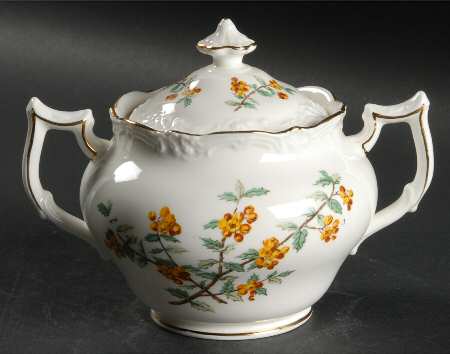 Barberry Sugar Bowl & Lid