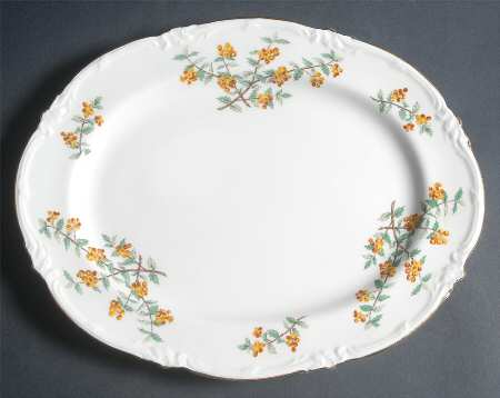Barberry 12" Oval Serving Platter
