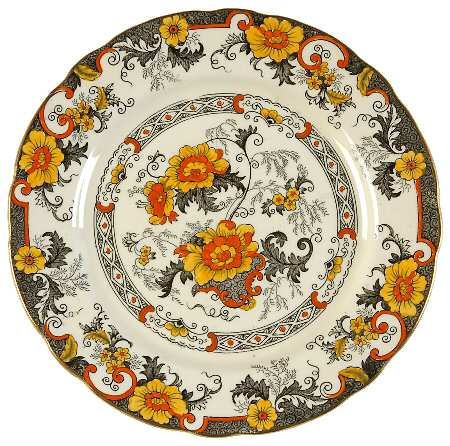 Bentick (Black) Bread & Butter Plate
