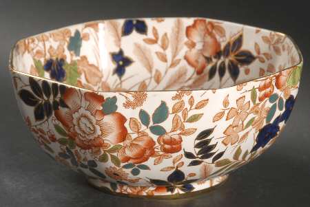 Bittersweet 6" Octagonal Vegetable Bowl