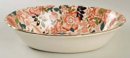 Bittersweet 9" Oval Vegetable Bowl