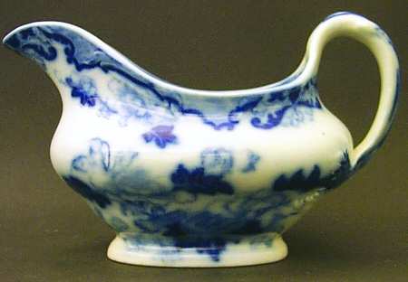 Candia (Flow Blue) Gravy Boat