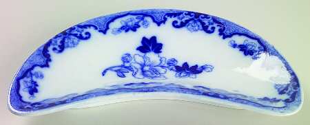 Candia (Flow Blue) Bone Dish