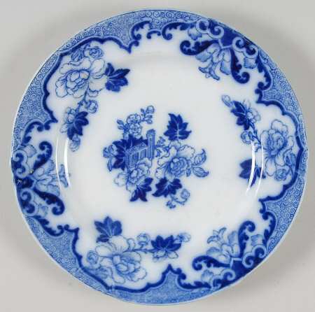 Candia (Flow Blue) Salad Plate