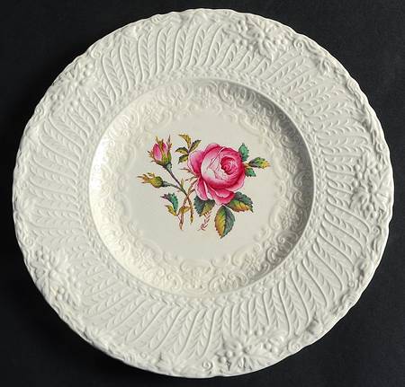 Chester Rose Luncheon Plate