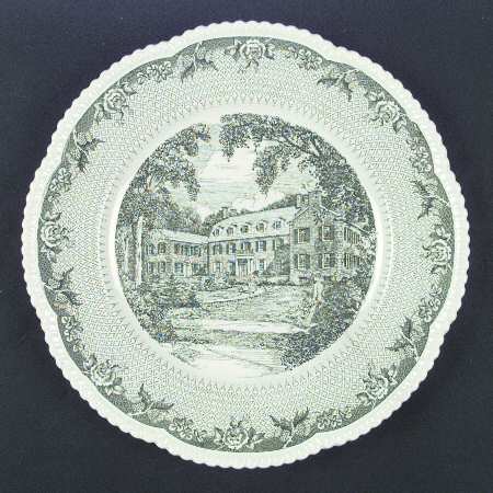 Dartmouth College Dinner Plate by Royal Cauldon