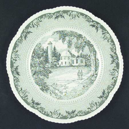 Dartmouth College Dinner Plate by Royal Cauldon