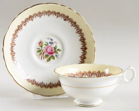 Ecstasy Footed Cup & Saucer Set