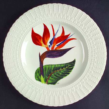 Flower of The Caribbean Luncheon Plate