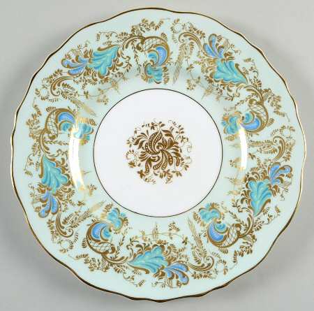 Gainsborough (Green Border) Salad Plate