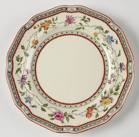 Jessamine (Cream Background) Salad Plate