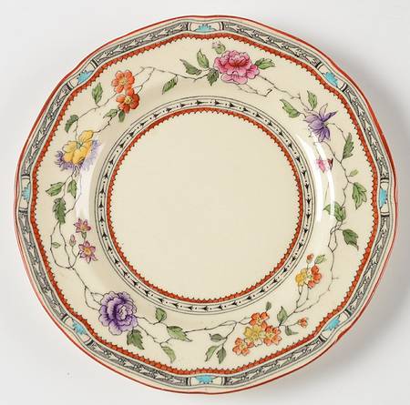 Jessamine (Cream Background) Bread & Butter Plate