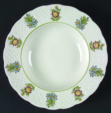 June Garden Rim Soup Bowl