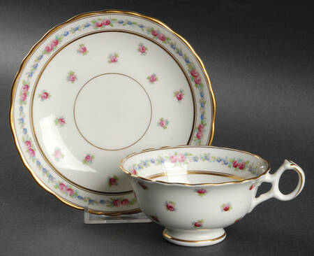 K3616 Footed Cup & Saucer Set