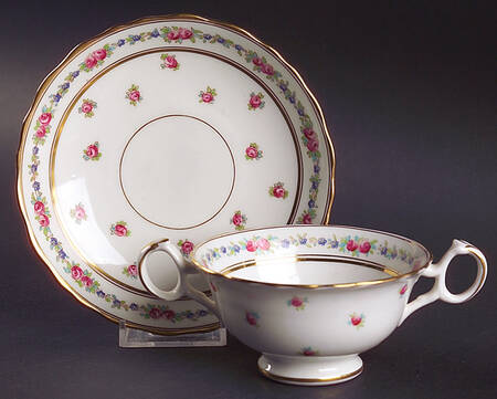 K3616 Footed Bouillon Cup & Saucer