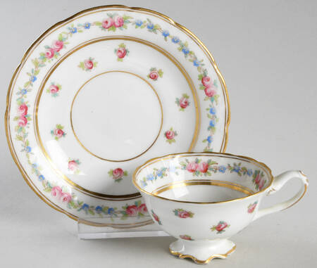 K3616 Footed Cup & Saucer Set