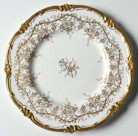 King's Plate White Salad Plate