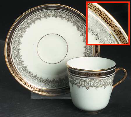 L4000 Flat Demitasse Cup & Saucer Set