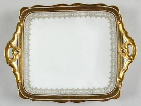 L4000 Square Handled Cake Plate