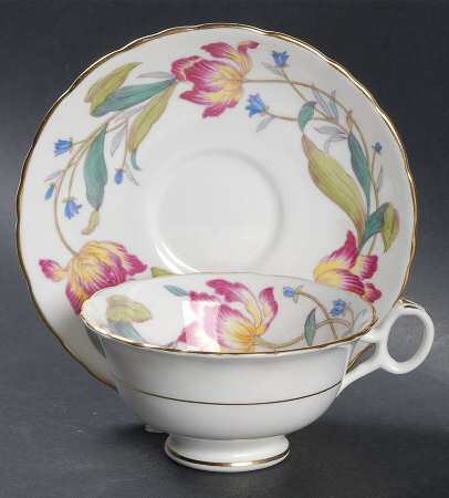 Malvern Footed Cup & Saucer Set