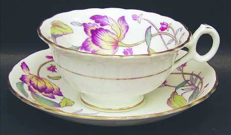Malvern Footed Cup & Saucer Set