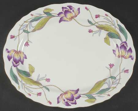 Malvern 15" Oval Serving Platter