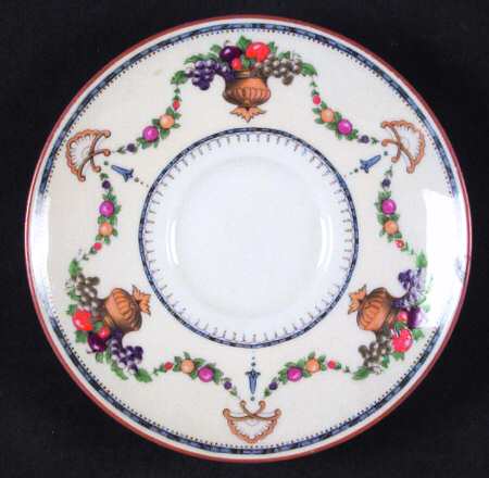 Malvern (Cream Rim, Urns) Saucer