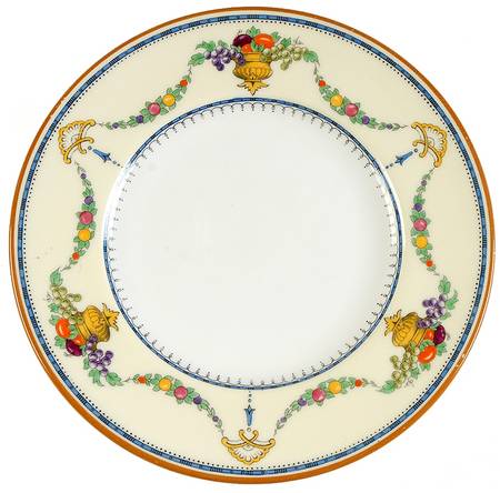 Malvern (Cream Rim, Urns) Bread & Butter Plate