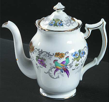 Marlborough Multicolor Coffee Pot & Lid