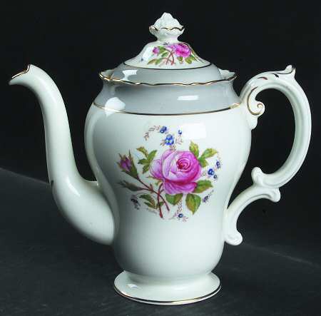 Miniver Rose Mini Coffee Pot & Lid